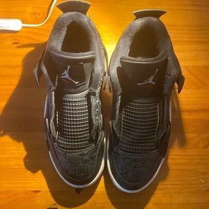 Jordan 4 Retro Laser (GS) Black Gum